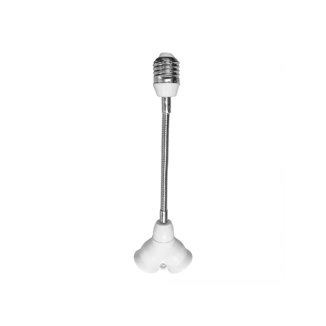 ADAPTOR DUBLU E27 LUNG ORNO