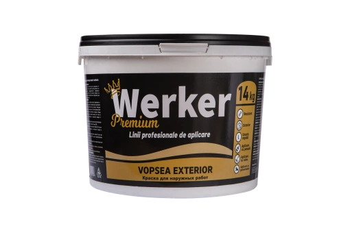 Vopsea WERKER exterior Premium 4kg