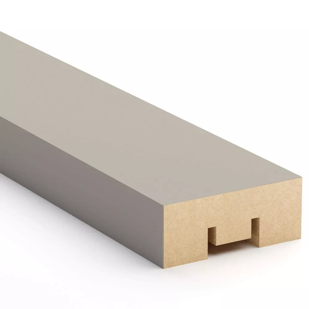 Lamela MDF Stella Briona De Luxe 2750*40*16 Sandgrau