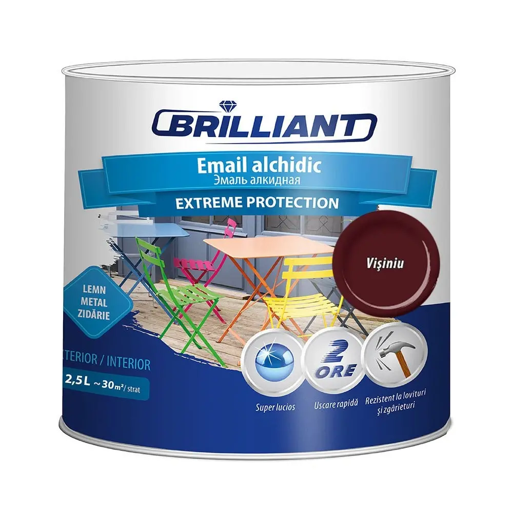 Email alchidic Brilliant Extreme visiniu 2.5L