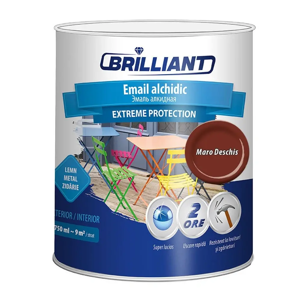 Email alchidic Brilliant Extreme maro-dechis 0.75L