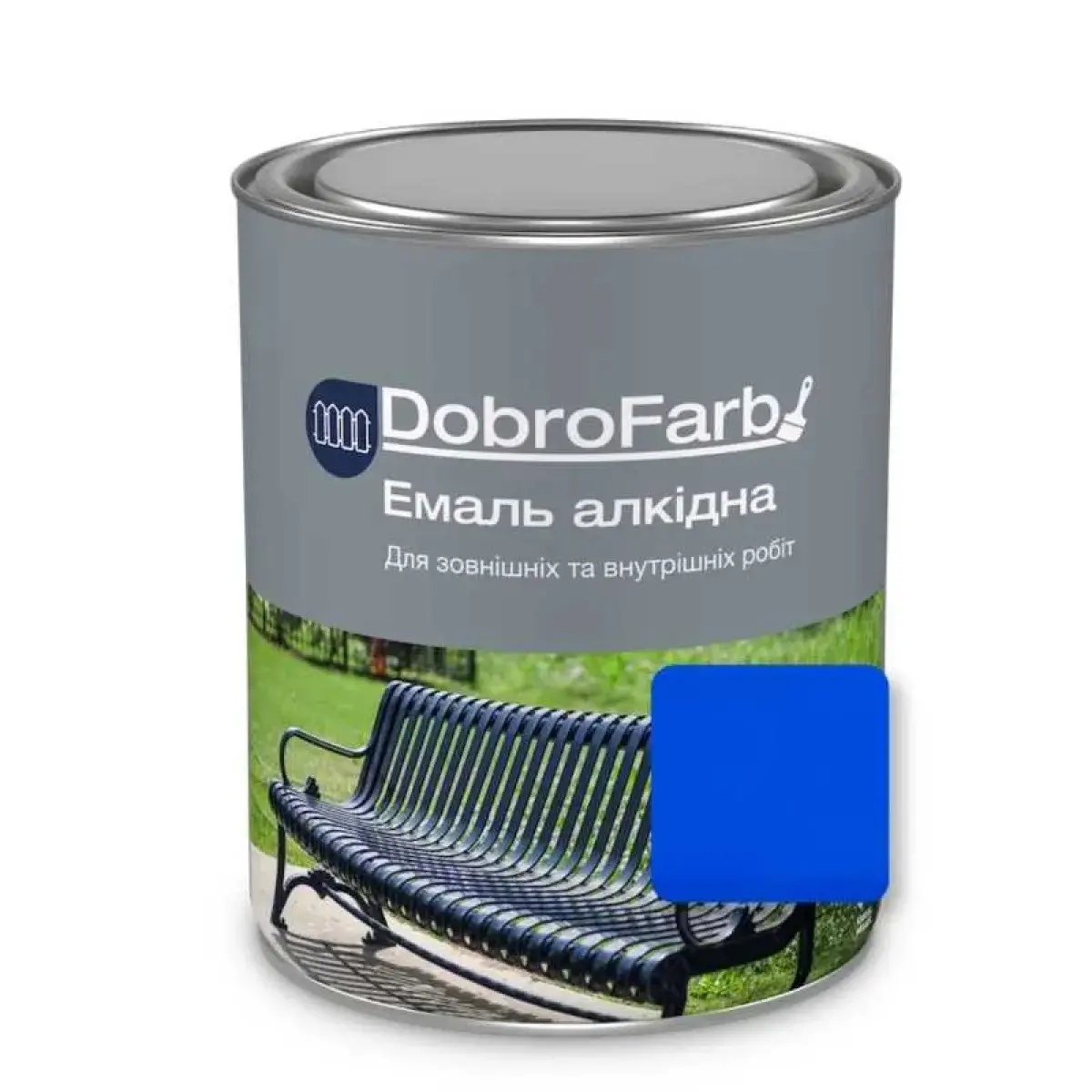 Email alchidic DobroFarb albastru 0,8 kg