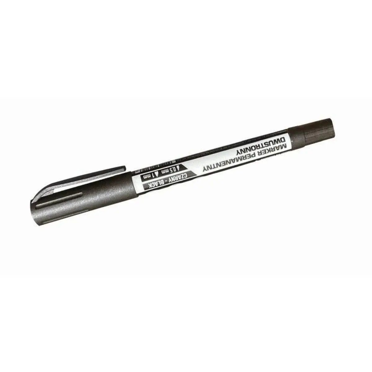 Marker permanent-dublu negru MOTIVE