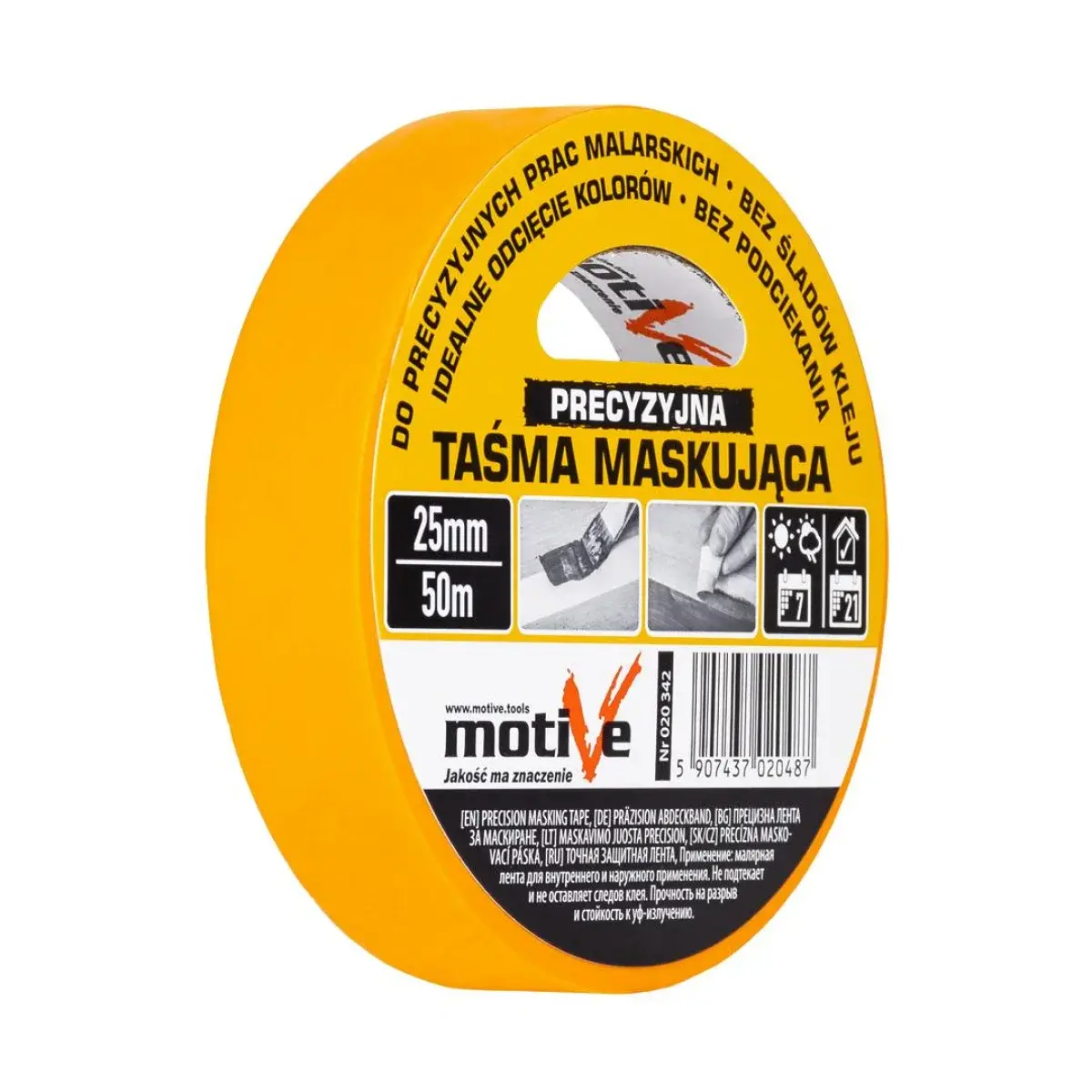 Banda de mascare MOTIVE PRECIZIE 25mm*50m