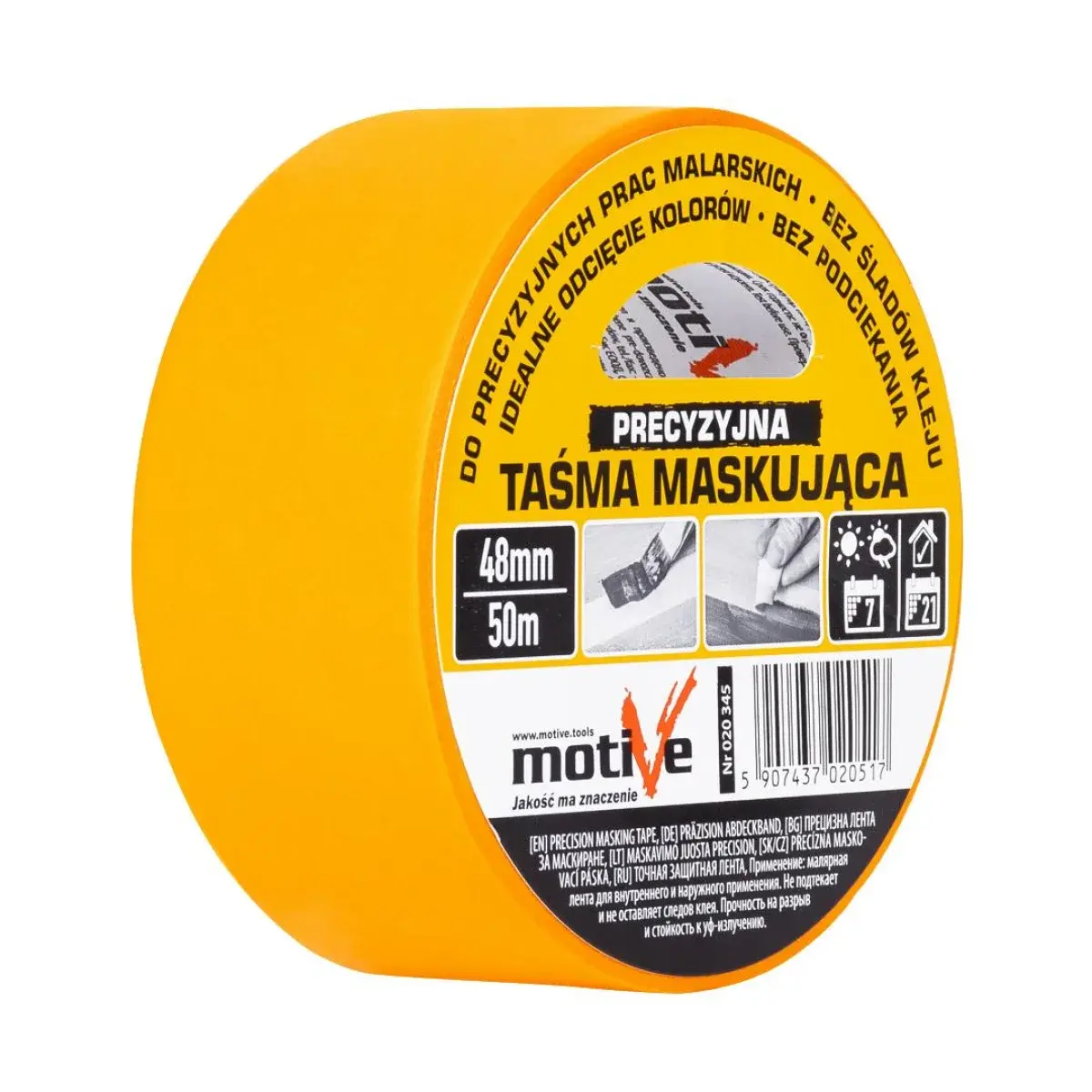 Banda de mascare MOTIVE PRECIZIE 48mm*50m