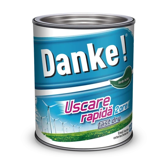 EMAIL DANKE 0.75L, verde inchis ,ext./int. uscare rapida