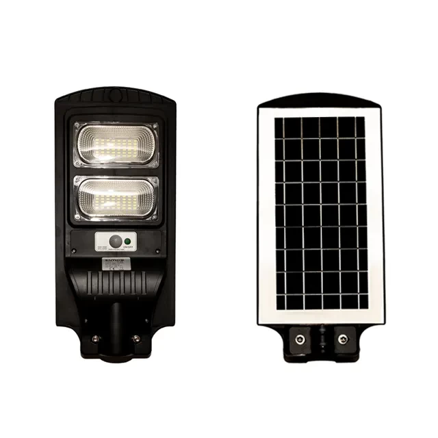 Corp de iluminat stradal led cu panou solar Elmos 60 W LED 6500 K 6000 lm IP65 6V/10W