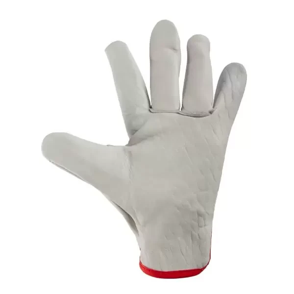 Manusi p/u sudura cu argon din piele albe 10" (L) Profmet