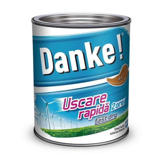 EMAIL DANKE 0.75L, ocru,  ext./int. uscare rapida
