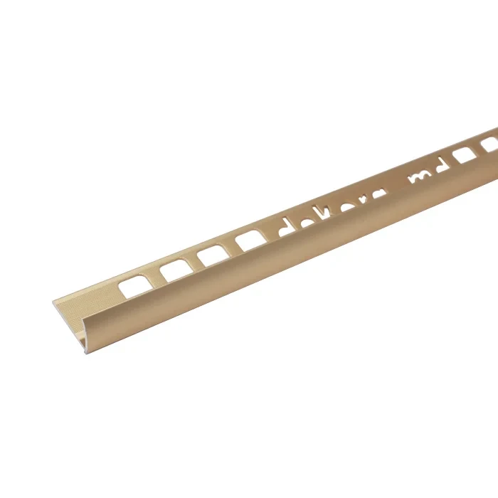 Z12 Profil aluminiu 12mm, exter 2.5m, Polish Champagne (10/100)
