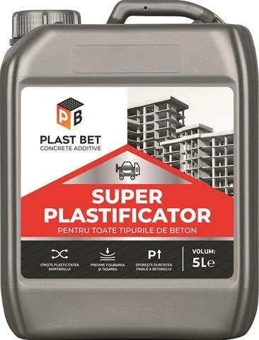 "Super Plastificator" pentru  toate tipurile de beton"1l