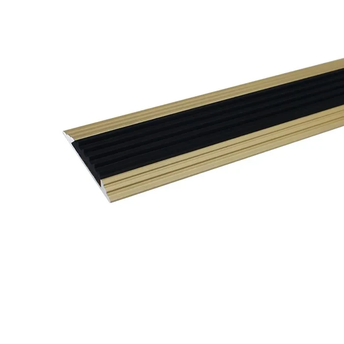 P1 Profil plat antiderapant 0.9m, Gold  Matt (10/40)
