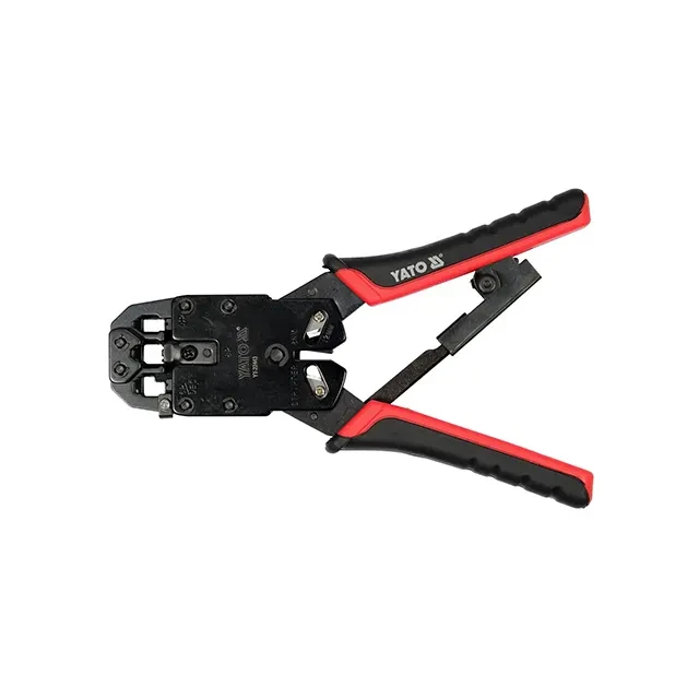 Clește sertizare conectori Yato YT22443 205 mm RJ10/ RJ11/ RJ12/ RJ45/ CAT.5