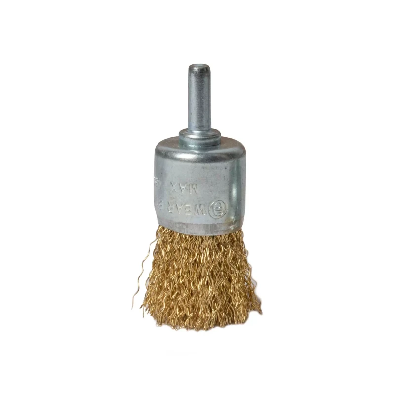 Perie de sarma 25mm, tip pensula, coada 6mm, pentru masina de gaurit Profmet