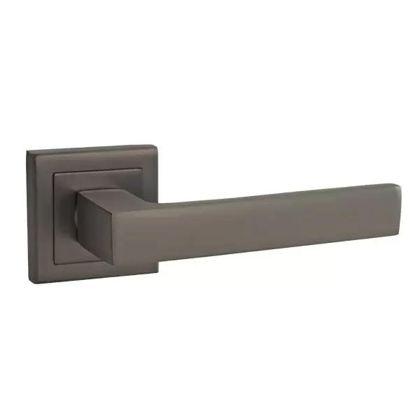 Maner pentru usa P05, p/u usi interne, aluminiu, baza patrata, culoarea grafit Profmet