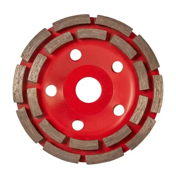 Disc diamantat dublu segmentat 125х22,2mm, pentru slefuit Profmet