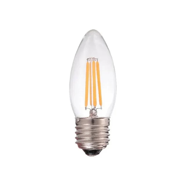 BEC LED FILAM. C37 5W E27 6500K 220-240V 560Lm ELMOS