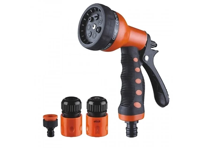 Set pentru udat 1/2 (pistol cu 7 functii+2 cuple rapide + adapter)