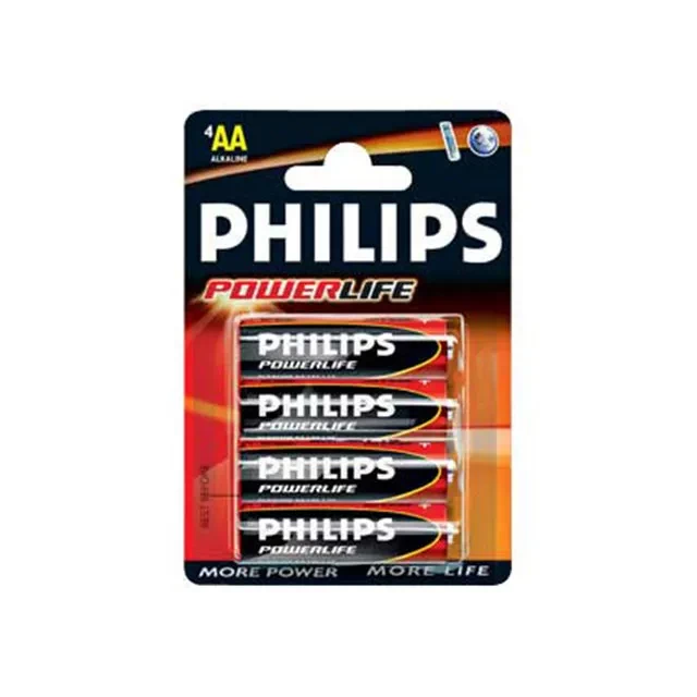 Pile electrice 4 buc Philips POWERLIFE 1.5 V AA