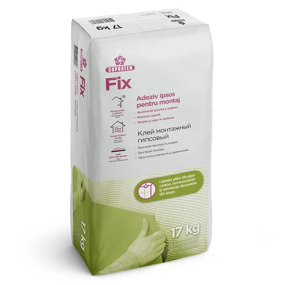 Adeziv montaj ipsos FIX 17kg