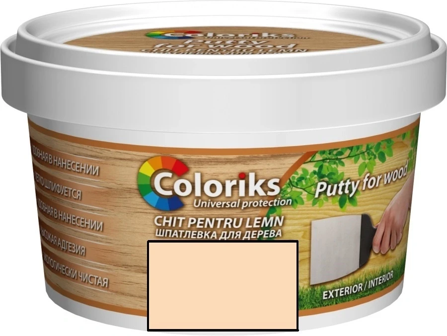 Chit pentru lemn 0.4 kg Fag "Coloriks"