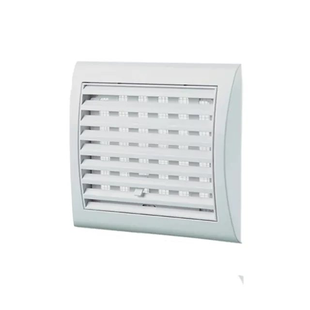 Grilaj de ventilare Ventika MW103K 156 x 151 x 18 mm plastic alb