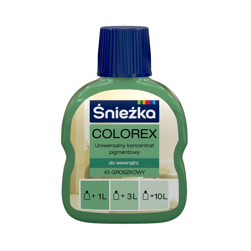 COLOREX, Nr 45,  0.1L, ca mazarea verde, colorant, int.