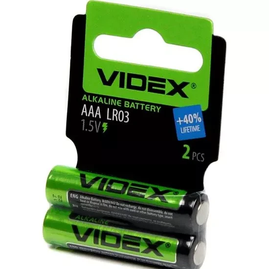 Baterii Videx LR03/AAA  2 buc