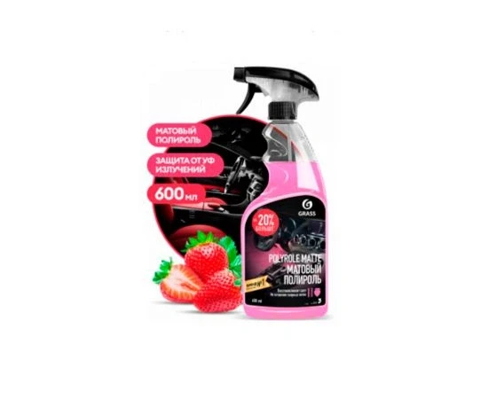 Grass Lustruitor pentru plastic și vinil "Polyrole Matte" 600ml capsuna