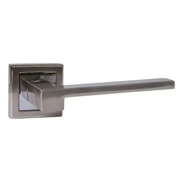 Maner pentru usa P07, p/u usi interne, aluminiu, baza patrata, culoarea nichel satinat Profmet