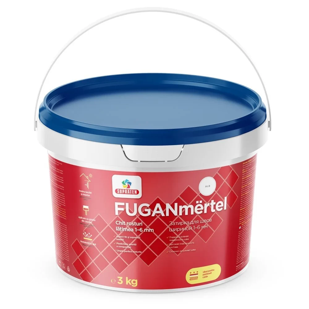 Chit rosturi FUGANmertel  N1 ALB 3kg