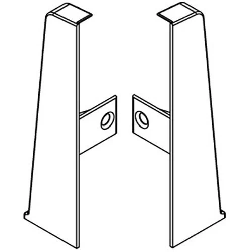 Capat stanga/dreapta pentru plinta Hi-Line Prestige 089 22x75mm