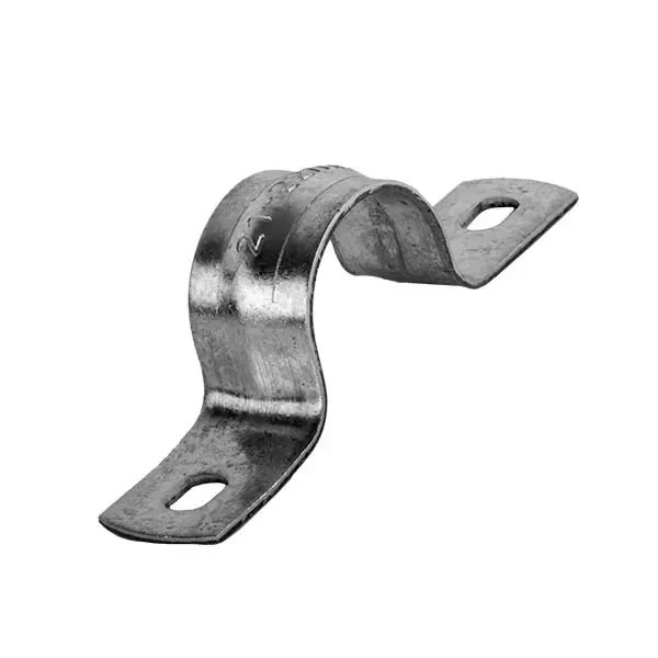 Clema otel p/u fixare cablu electric 24-25х1,2mm dubla