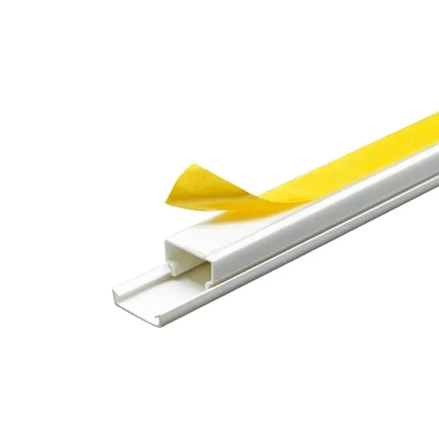 Canal cablu 94113 2000 x 15 x 10 mm PVC Alb cu adeziv