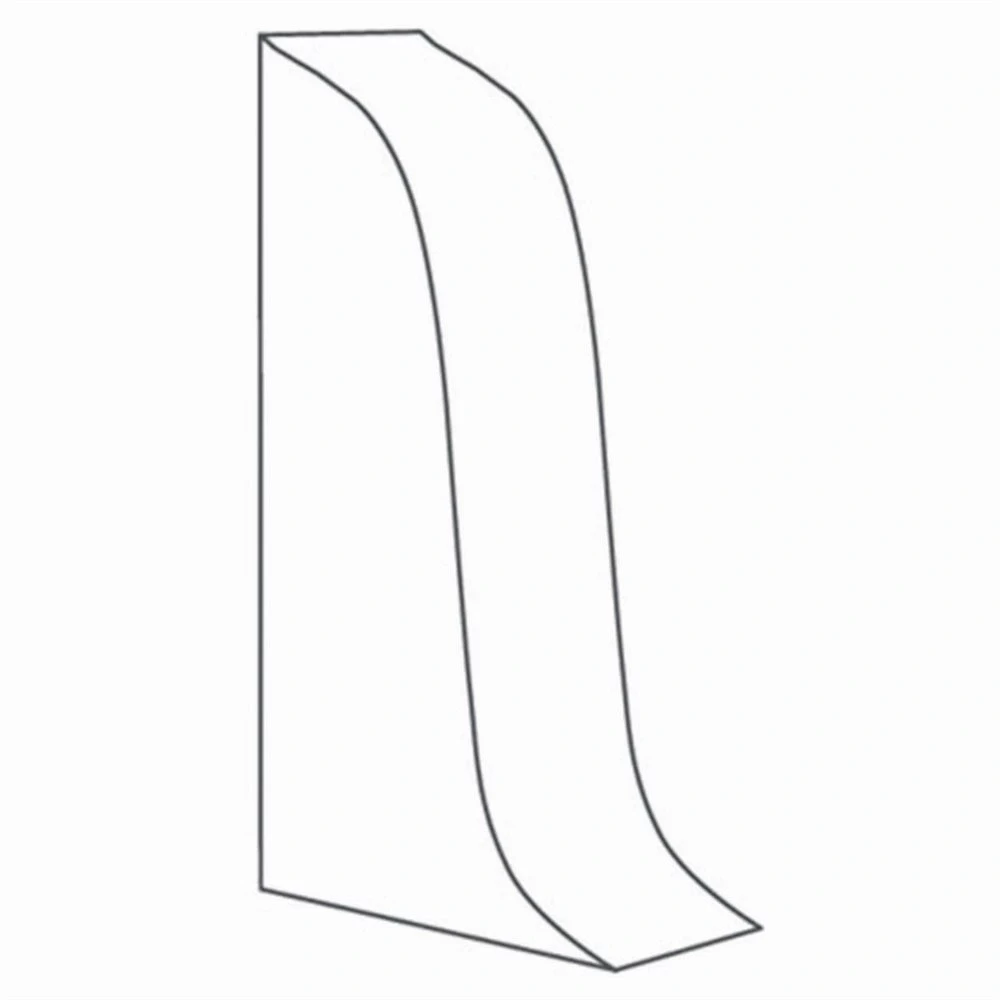 Capat stanga pentru plinta Premium 201 22x59mm