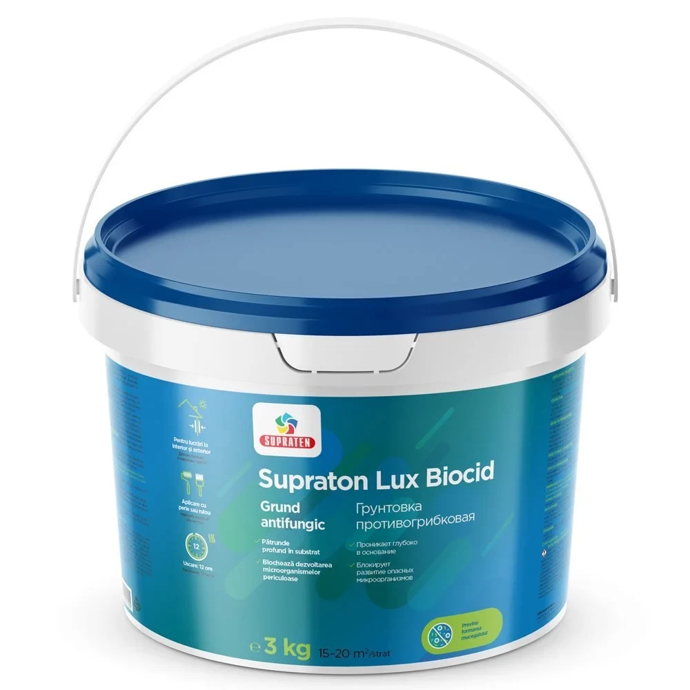 Grund acrilic SUPRATON LUX BIOCID  3kg