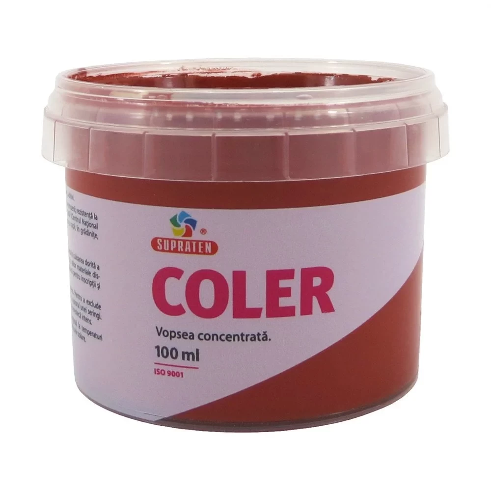 Vopsea concentrata Coler Nr.119 Rosu oxid 100ml