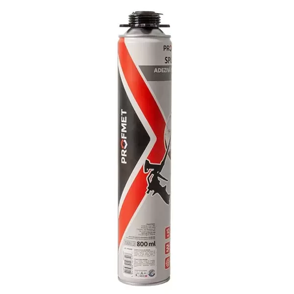 Spuma adeziva poluretanica monocomponenta_800ml prof. Profmet