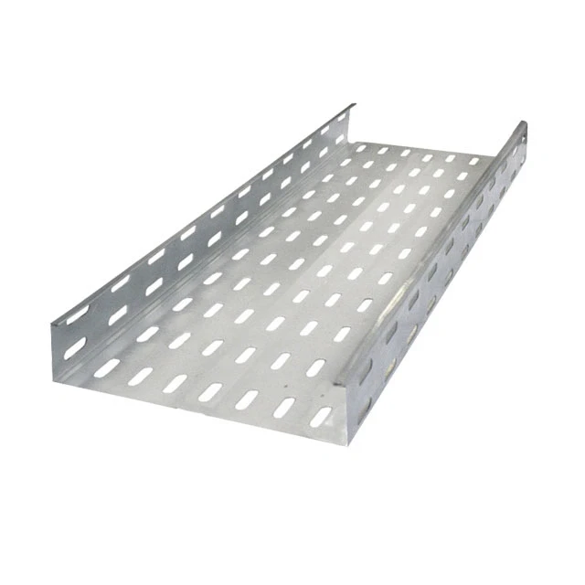 Jgheab 300 x 50 x 3000 mm perforat crom metal