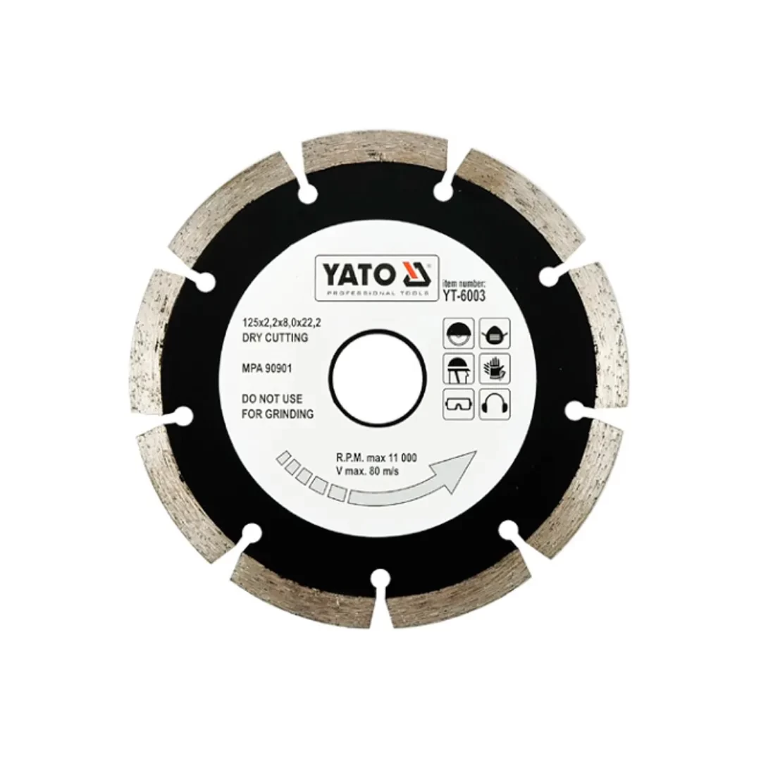 DISC CU DIAMANT 125 mm YATO