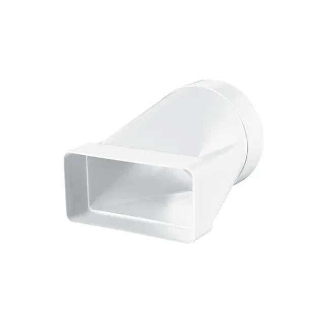 Conector de aeroduct Ventika KP55-3 55 x 110 x 96 mm plastic alb
