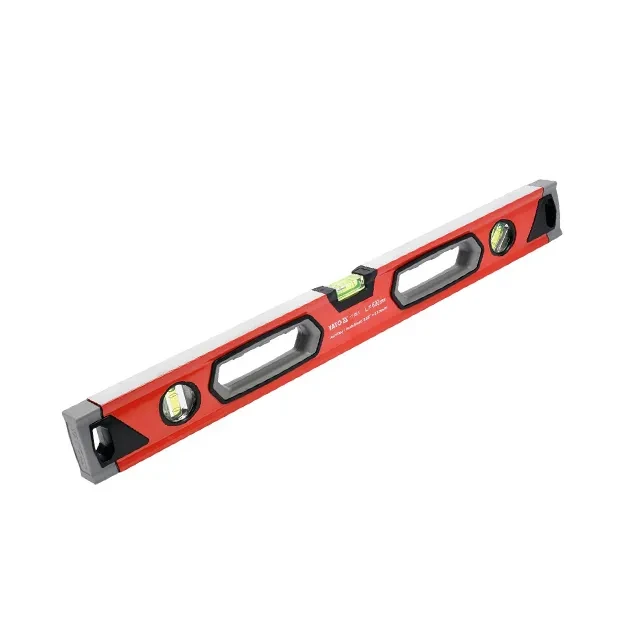 Nivela profesională cu mînere Yato SHOCK PROOF 600 mm trei Bule