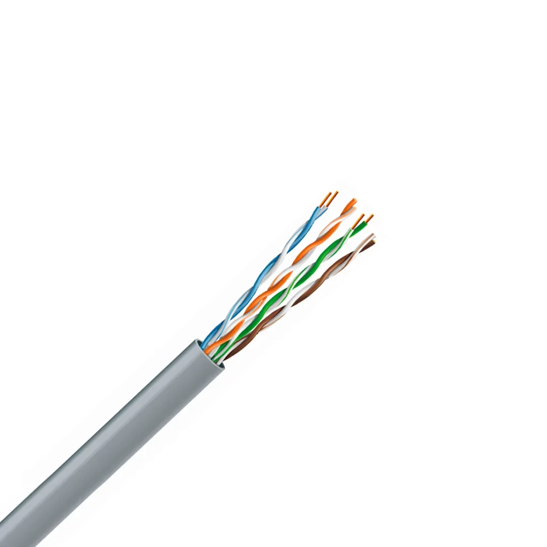 CABLU DE DATE CAT. 5E F/UTP 4x2x24 AWG PVC GRI (PT INTERIOR)