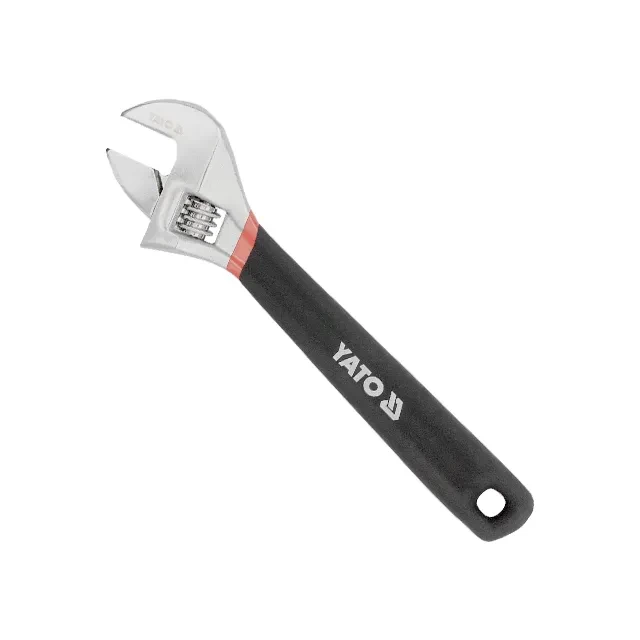 Cheie reglabilă cu mâner de cauciuc Yato 21651 0 - 24 mm 200 mm