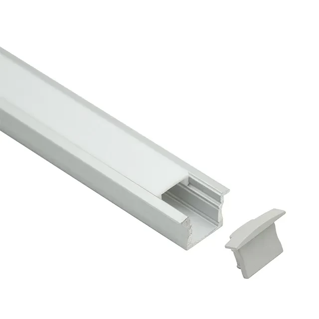 Profil din aluminiu cu dispersor Elmos HL-BAPL003A 23.1 x 15 x 2000 mm