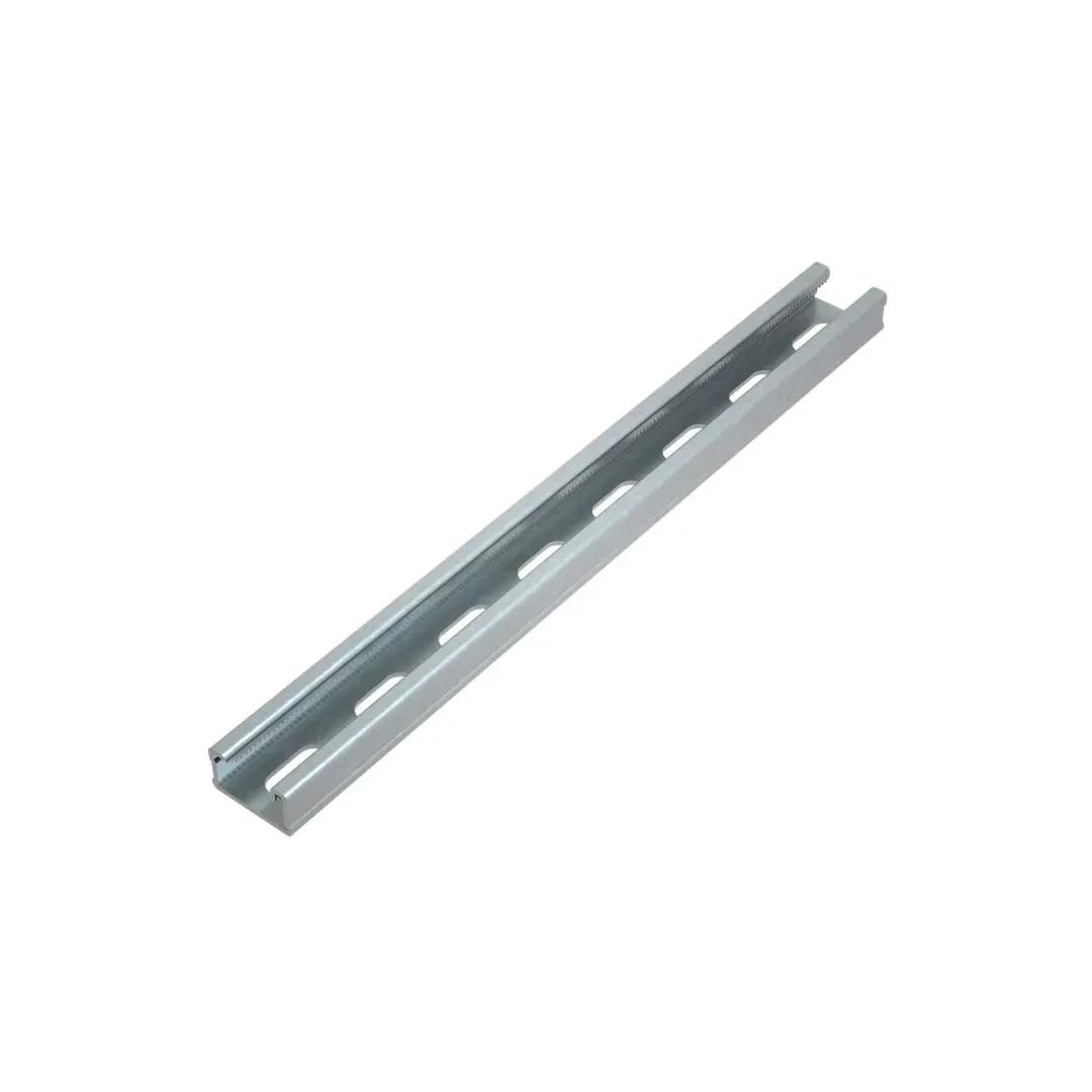 Profil Ardic C 41 x 21 x 3000 mm perforat crom metal