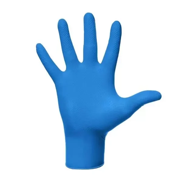 Manusi albastrei din nitril Gogrip de protectie (XXL)_50 buc.