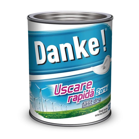 EMAIL DANKE 0.75L,  alb, pentru exterior/interior uscare rapida