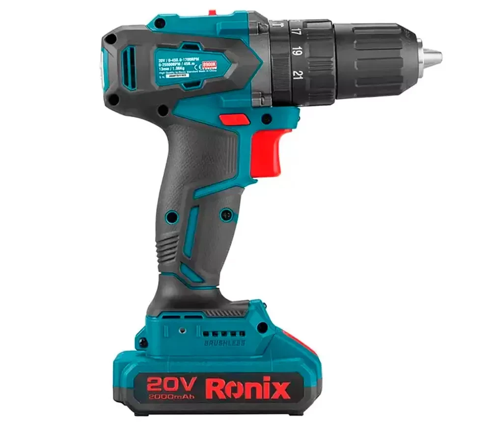 Mașină de înșurubat cu acumulator RONIX 8900K 20V 2Ah