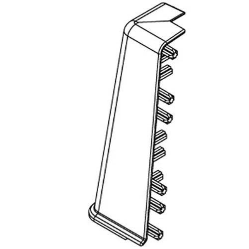 Colt exterior pentru plinta Hi-Line Prestige 285 22x75mm